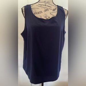 Covington Petite tank top Blue XLP